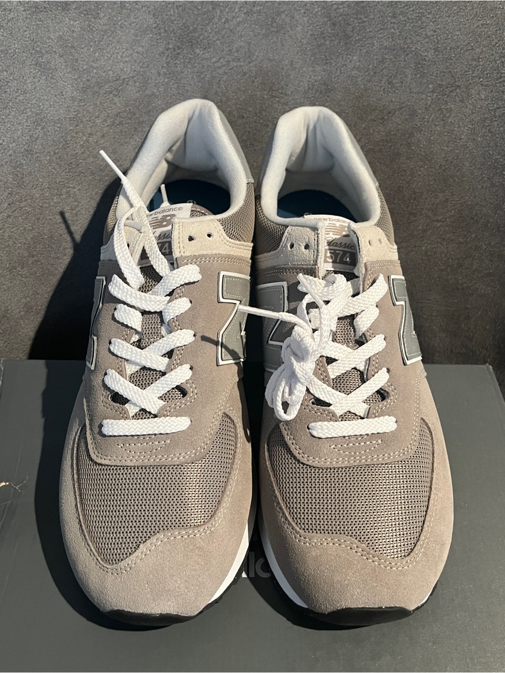New Balance Men’s Sneakers 574 Gray Size 11.5 US - Picture 5 of 11